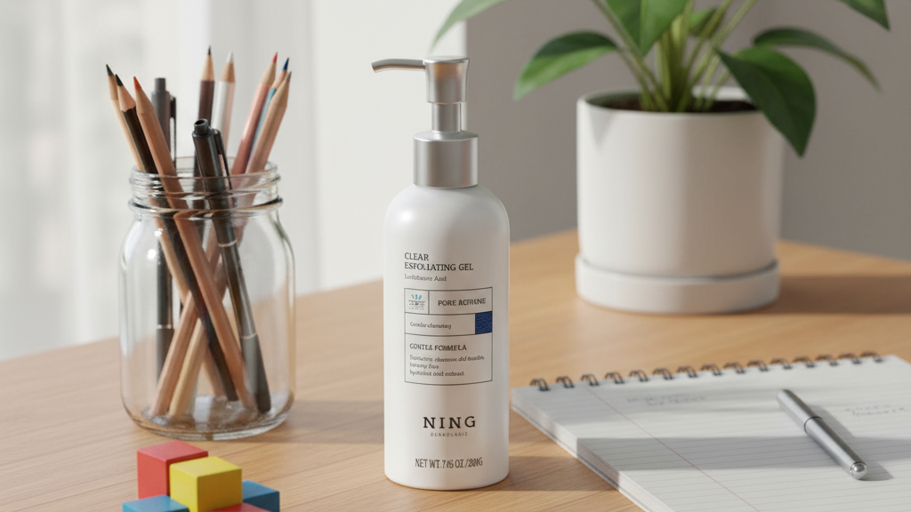 Locate exfoliating face wash products