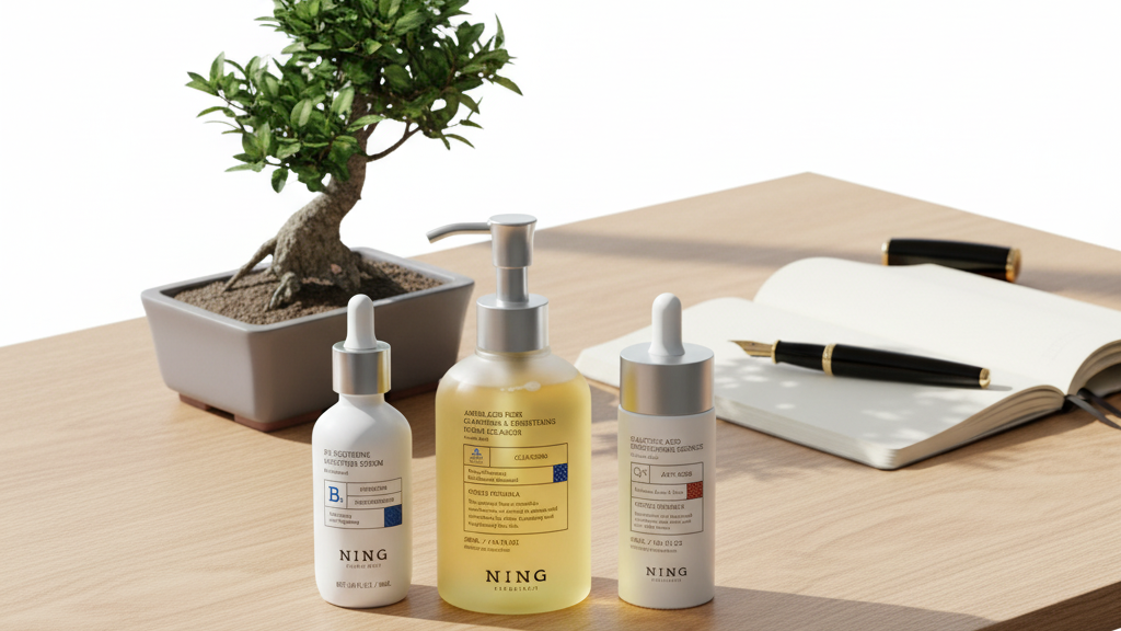 Cleanser and Serum Routine