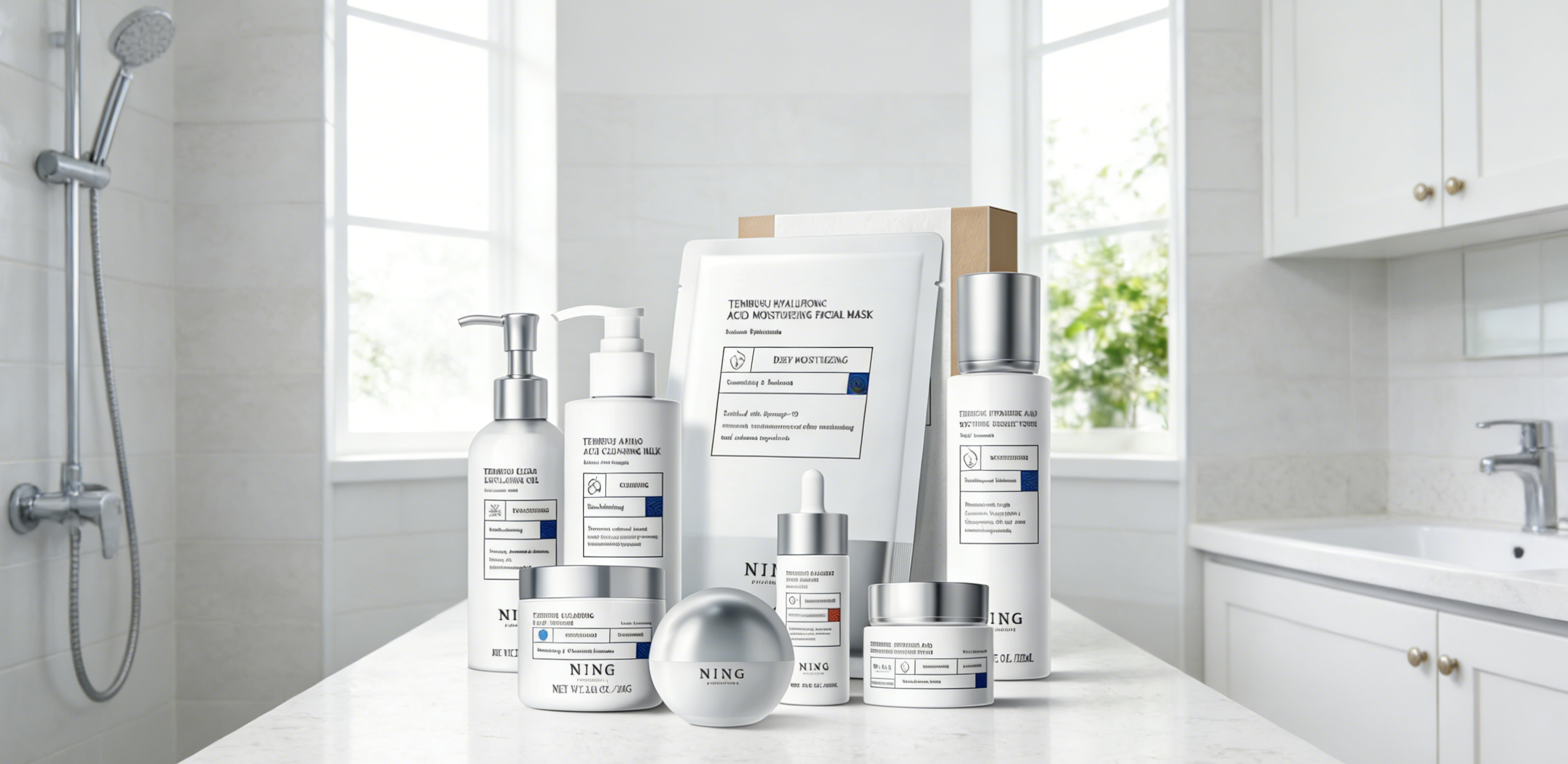 In what order should I apply the products in a skincare set