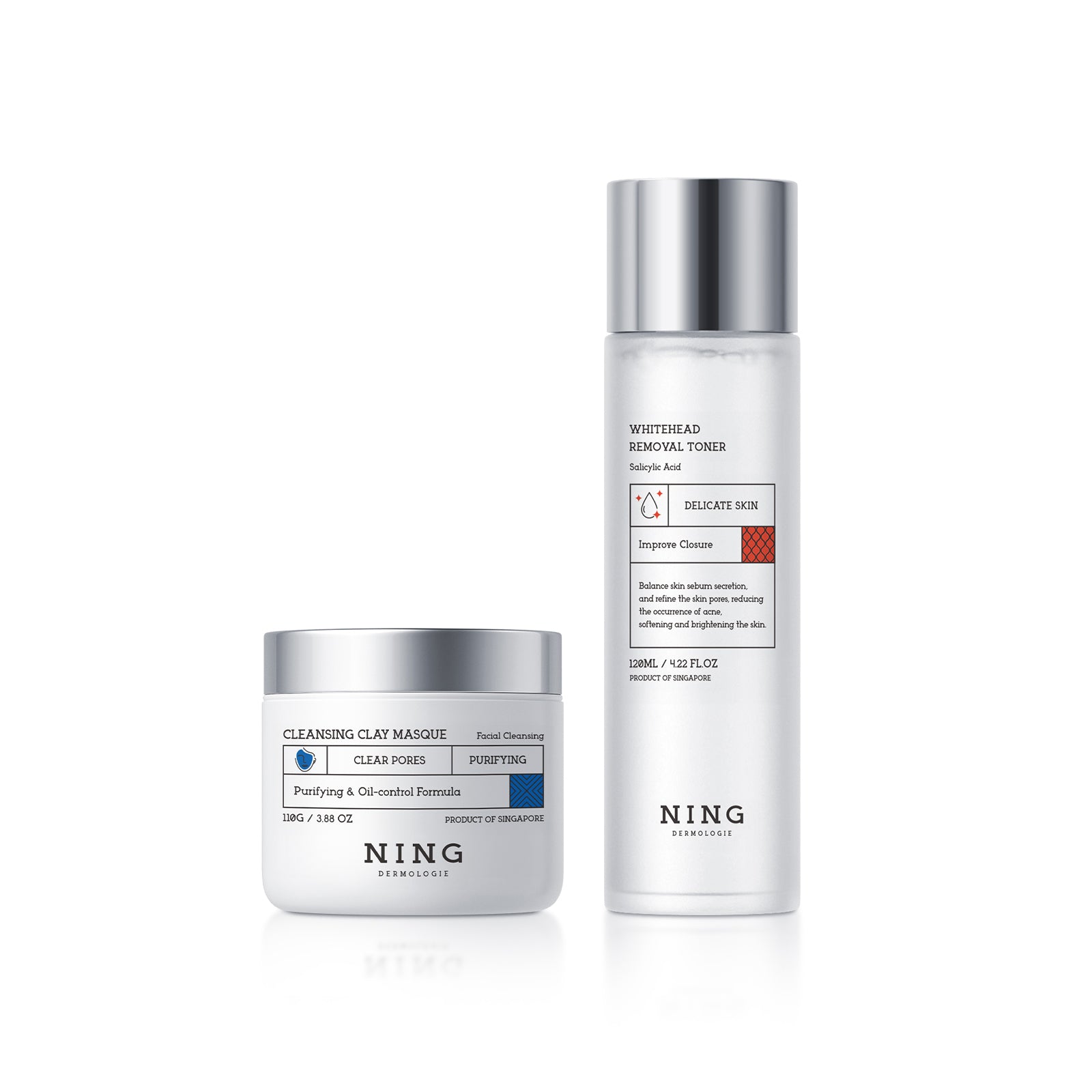 Deep Pore Detox & Refine Duo - Mask, Toner, Serum