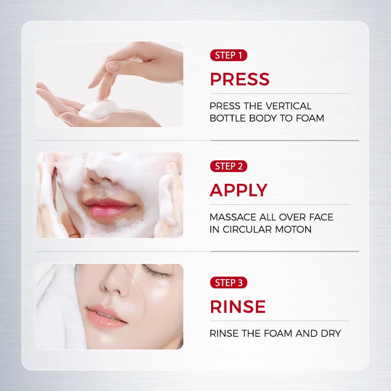 Amino Acid Cleansing Foam for Sensitive Skin