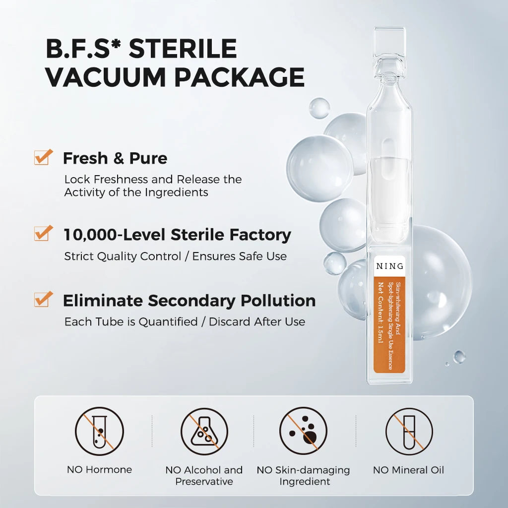 Anti-Acne Skin Repair Serum 1.5ml x 20 Single-Use Essence with 2% Encapsulated Salicylic Acid, Niacinamide & Soothing Complex