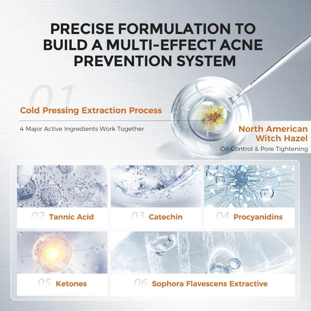 Anti-Acne Skin Repair Serum 1.5ml x 20 Single-Use Essence with 2% Encapsulated Salicylic Acid, Niacinamide & Soothing Complex