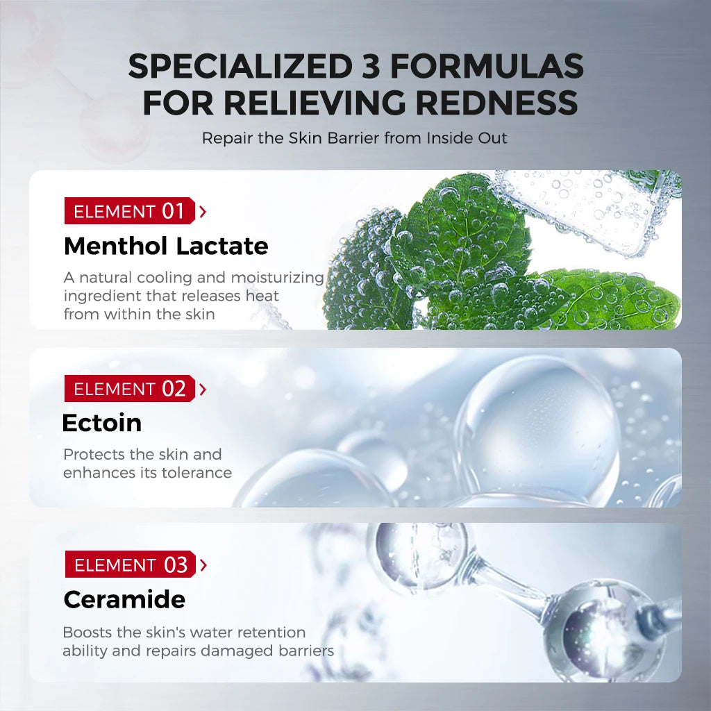 Soothing Smoothie Cream: Quickly cools and soothes, repairs daily damage, and nourishes the outer layer.