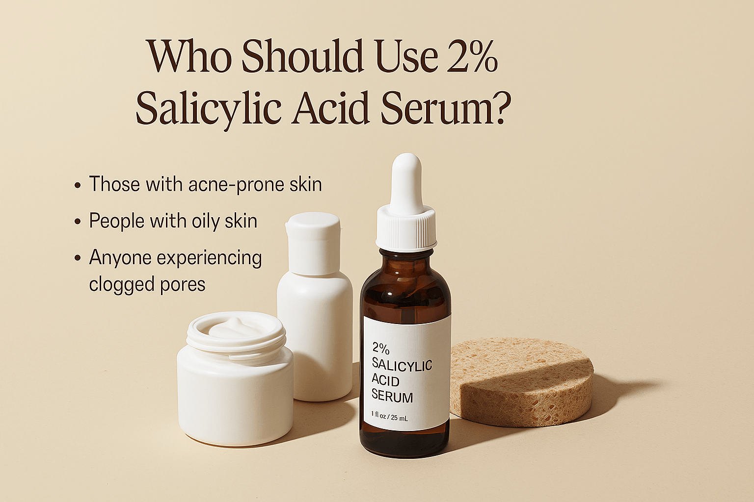 Who Should Use 2% Salicylic Acid Serum?