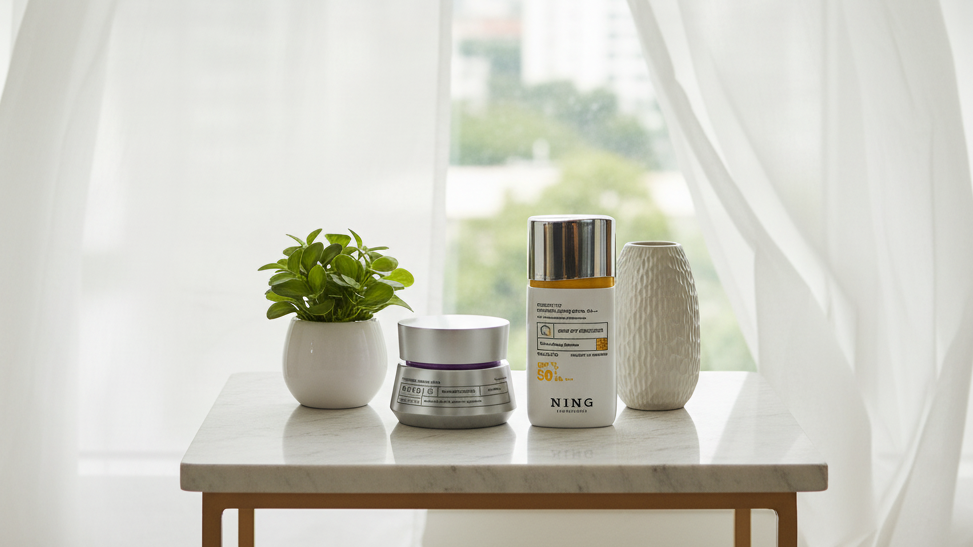 Cream and SPF in One Routine