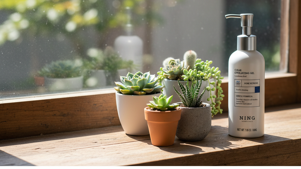 exfoliating face wash