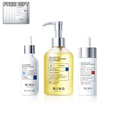 Acne-Clarifying & Barrier Recovery System - Cleanser, Serum