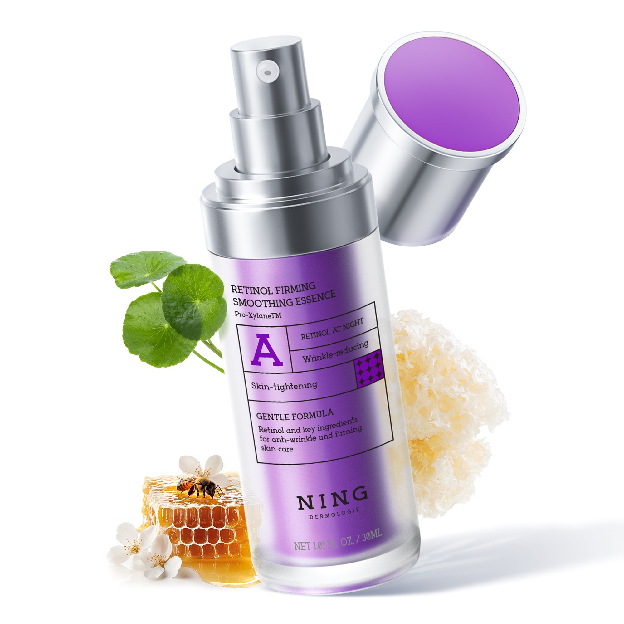 Retinol Serum for Face with 300PPM Retinol, Peptides