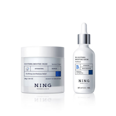 Soothe & Repair Duo-Cream, Serum