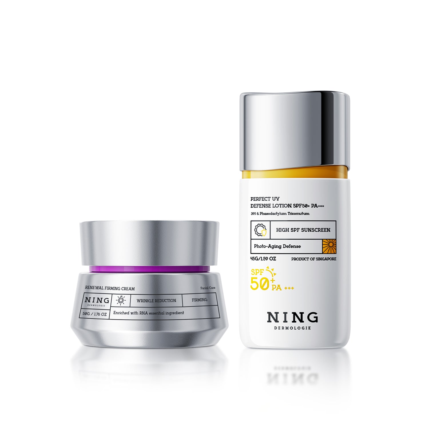 NING DERMOLOGIE Radiance & Defense Duo-Cream, Sunscreen