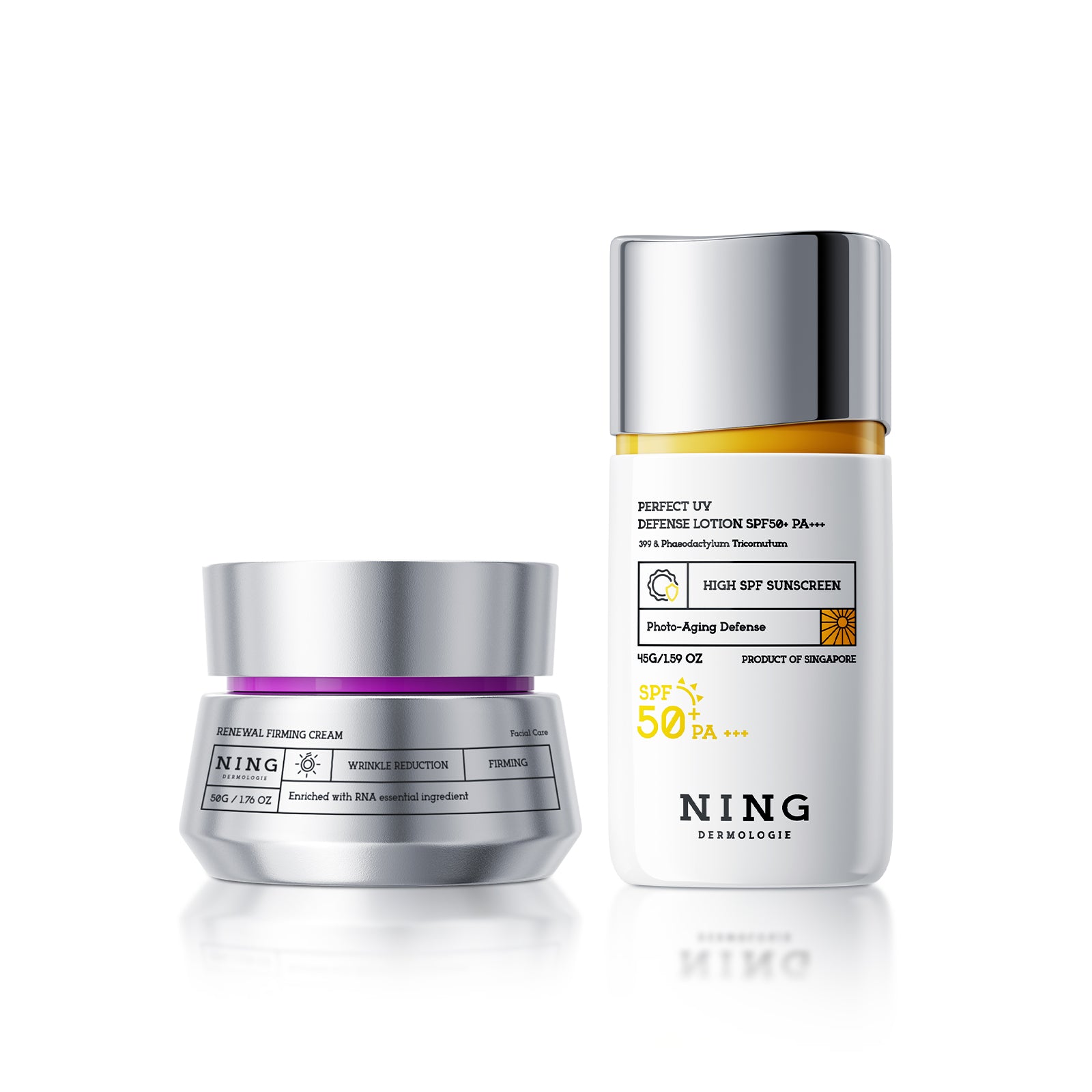 NING DERMOLOGIE Radiance & Defense Duo-Cream, Sunscreen