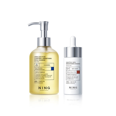 Acne-Clarifying & Barrier Recovery System - Cleanser, Serum