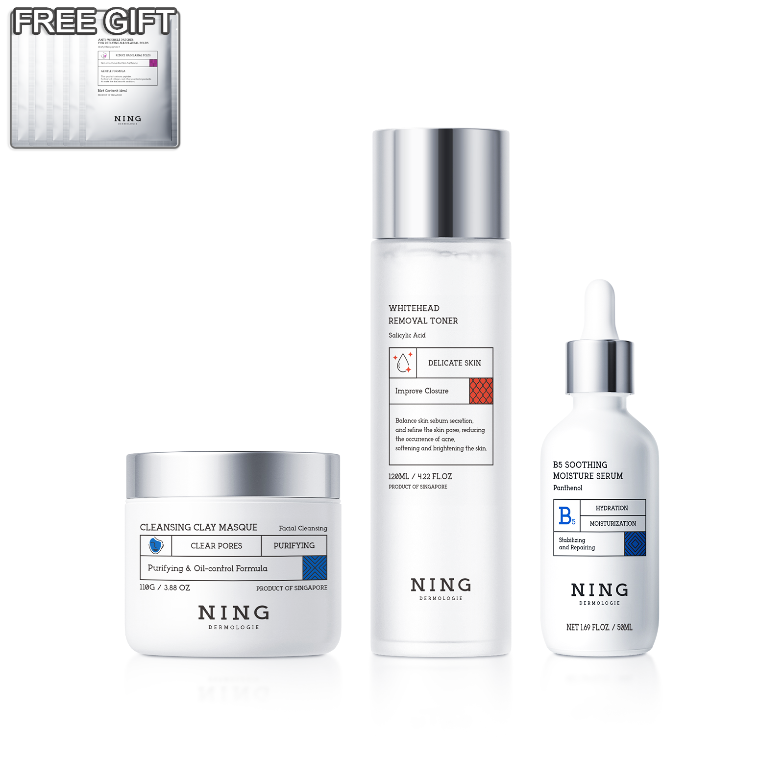 Deep Pore Detox & Refine Duo - Mask, Toner, Serum