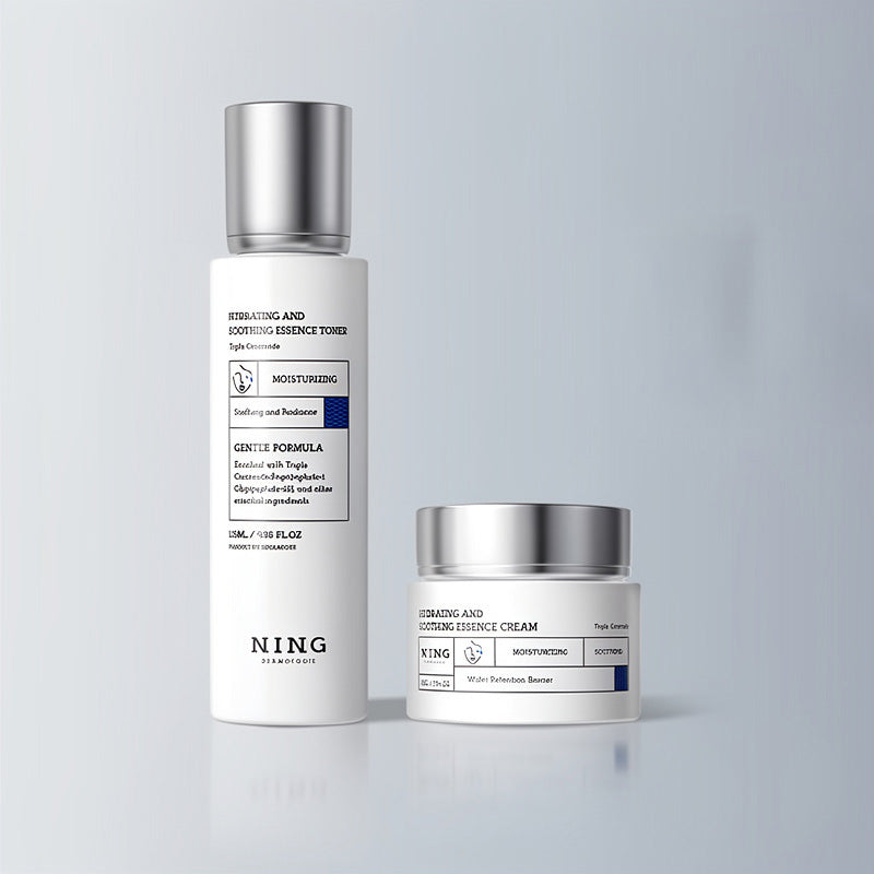 NING DERMOLOGIE Hydrating & Soothing System - Toner, Lotion, Cream