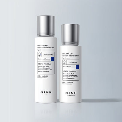 NING DERMOLOGIE Hydrating & Soothing System - Toner, Lotion, Cream