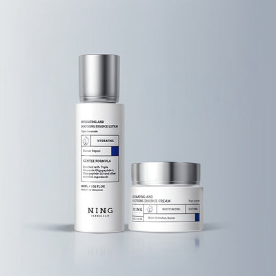 Hydrating & Soothing System - Toner, Lotion, Cream
