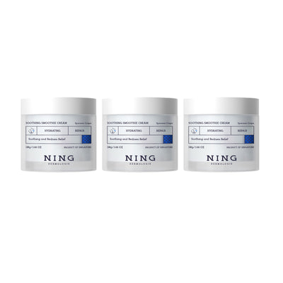 Soothing Smoothie Cream: Quickly cools and soothes, repairs daily damage, and nourishes the outer layer.