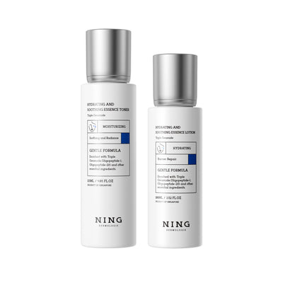 Hydrating & Soothing System - Toner, Lotion, Cream
