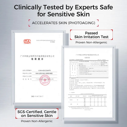 SPF50+ Facial Sunscreen | Broad Spectrum UV Protection, Lightweight, Non-Greasy, Hydrating & Brightening