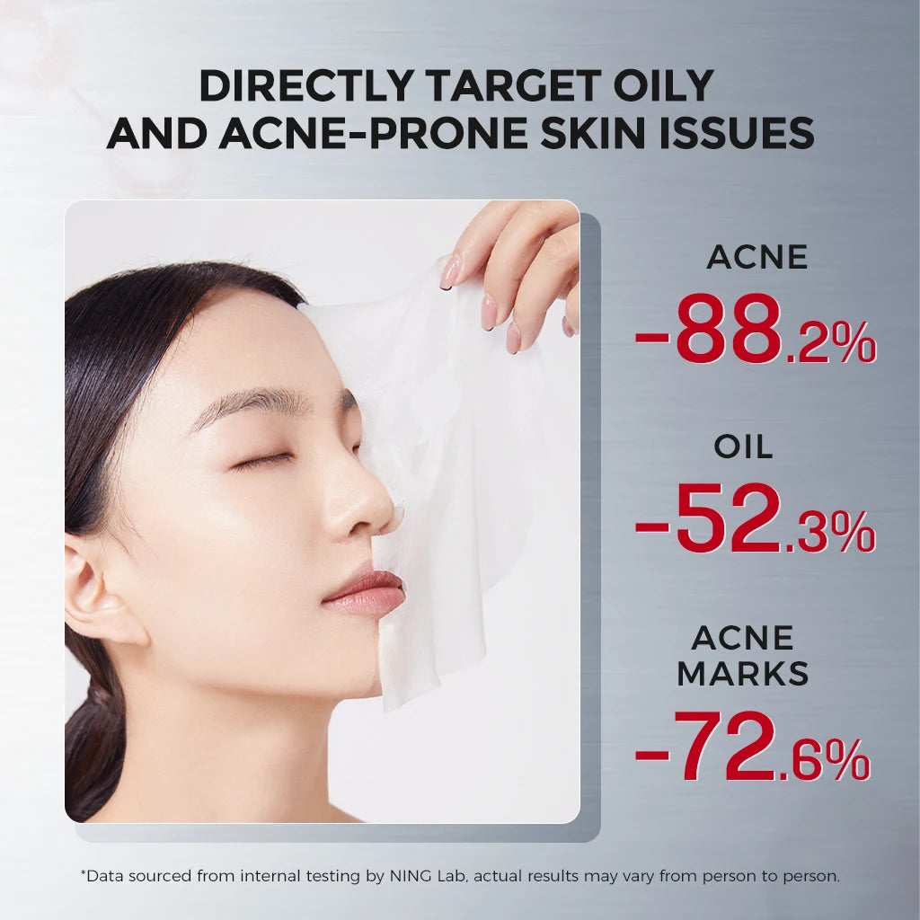 Anti-Acne Clarifying Facial Mask 10 pieces