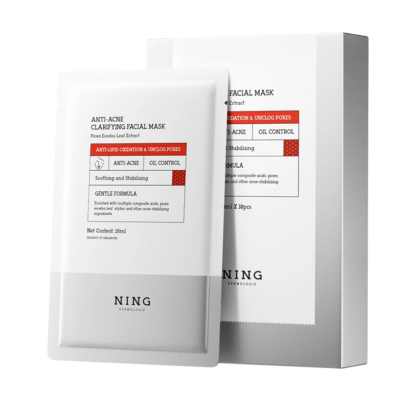 Anti-Acne Clarifying Facial Mask 10 pieces