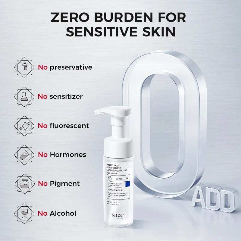 Amino Acid Cleansing Foam for Sensitive Skin