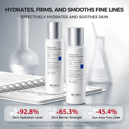 NING DERMOLOGIE Hydrating & Soothing System - Toner, Lotion, Cream