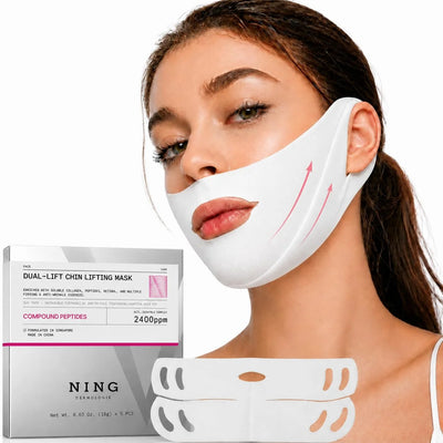 Dual-Ear Loop Peptide Lifting Mask